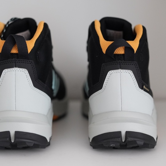 Adidas Mens Terrex IF4849 Ax4 GTX Gore-Tex Mid Hiking Sneaker Shoe Boots Black 9 - Picture 4 of 5